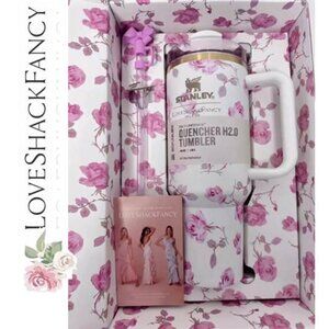 RARE LIMITED EDITION Stanley x LoveShackFancy Ribbon Rosa 40 oz - NIB